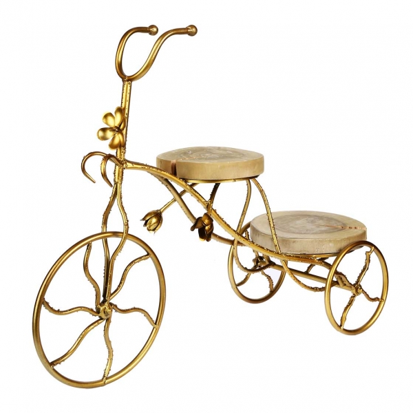 Lux Gold Dekoratif Bisiklet Küçük Boy